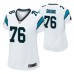 Russell Okung Carolina Panthers White Game Jersey Women