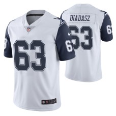 Dallas Cowboys Tyler Biadasz Color Rush Limited White Jersey