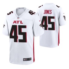 Deion Jones Atlanta Falcons White Game Jersey Men