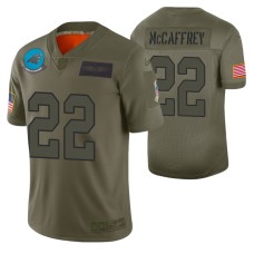 Carolina Panthers Christian McCaffrey Camo 2019 Salute to Service Limited Jersey