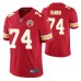 Men Kansas City Chiefs Martinas Rankin Red 100th Season Vapor Limited Jersey