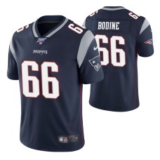 New England Patriots Russell Bodine Navy 100th Season Vapor Limited Jersey