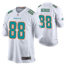 Miami Dolphins Mike Gesicki White Game Jersey