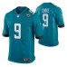 Men Jacksonville Jaguars #9 Logan Cooke Teal Nike Game Jersey