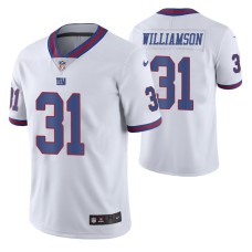 New York Giants Chris Williamson Color Rush Limited White Jersey