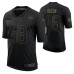 Baltimore Ravens #48 Patrick Queen Black 2020 Salute To Service Limited Jersey