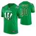 Men Cincinnati Bengals Custom Kelly Green St. Patrick Day Jersey