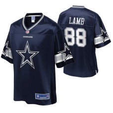 Men Dallas Cowboys CeeDee Lamb Team Icon Navy Jersey