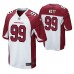 Arizona Cardinals J.J. Watt #99 Game White Jersey