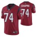 Men Houston Texans Max Scharping Red Vapor Untouchable Limited Jersey