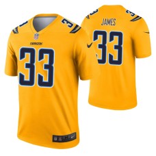 Men Derwin James Los Angeles Chargers Jersey Gold Inverted Legend Edition