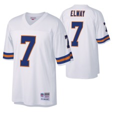 Men Denver Broncos John Elway White Legacy Replica Jersey