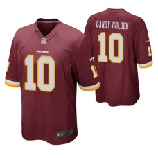 Washington Redskins Antonio Gandy-Golden Game #10 Burgundy Jersey