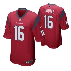 2019 Keke Coutee Houston Texans Game Jersey Red