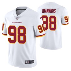 Matt Ioannidis #98 Vapor Limited White Washington Football Team Jersey