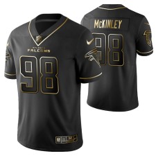 Atlanta Falcons Takkarist McKinley Black Golden Edition Vapor Untouchable Limited Men Jersey