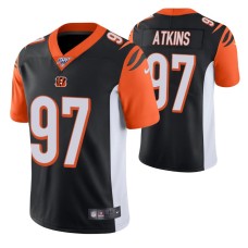 Cincinnati Bengals Geno Atkins Black 100th Season Vapor Limited Jersey