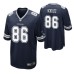 Men Dallas Cowboys #86 Dalton Schultz Navy Nike Game Jersey