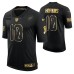 Men Arizona Cardinals No. 10 DeAndre Hopkins Golden Limited Black Jersey