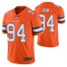 Men Denver Broncos McTelvin Agim 2020 NFL Draft Orange Color Rush Limited Jersey