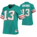 Women Miami Dolphins Dan Marino 1984 Legacy Replica Aqua Jersey