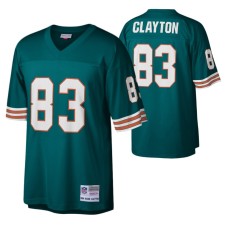 Men Miami Dolphins Mark Clayton Aqua Legacy Replica Jersey