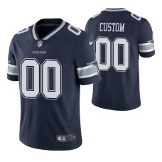 Men Dallas Cowboys #00 Custom Navy Nike color rush Limited Jersey