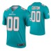 Men Custom #00 Miami Dolphins Aqua Legend Jersey