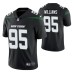 Men New York Jets Quinnen Williams Black Golden Edition Jersey