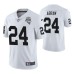 Las Vegas Raiders #24 Johnathan Abram Inaugural Season White Vapor Limited Jersey