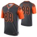 Men Drew Sample Cincinnati Bengals Jersey Silver Inverted Legend Edition