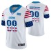 Detroit Lions T.J. Hockenson White Independence Day Vapor Limited Jersey