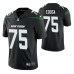 Men New York Jets Chuma Edoga Black Golden Edition Jersey