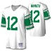 Men New York Jets Joe Namath White Legacy Replica Jersey