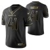 Denver Broncos De'Vante Bausby Black Golden Edition Vapor Limited Jersey