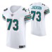 Miami Dolphins No. 73 Austin Jackson Vapor Elite White Jersey