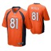 Men Denver Broncos #81 Tim Patrick Orange Nike Game Jersey