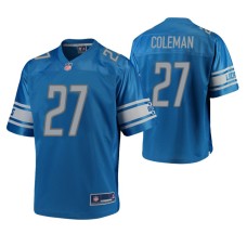 Detroit Lions Justin Coleman Blue Pro Line Player Jersey