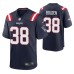 Men New England Patriots Brandon Bolden #38 Game Navy Jersey