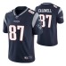 New England Patriots #87 Reche Caldwell Vapor Limited Navy Jersey