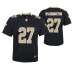 Youth New Orleans Saints #27 Dwayne Washington Black Nike Team Color Game Jersey