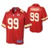 Kansas City Chiefs Khalen Saunders Red Pro Line Player Jersey