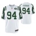 Men New York Jets #94 Folorunso Fatukasi White Nike Game Jersey