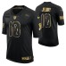 Men Denver Broncos No. 10 Jerry Jeudy Golden Limited Black Jersey