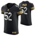 Men Chicago Bears Khalil Mack Golden Edition Black Vapor Elite Jersey