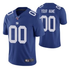 Buffalo Bills Custom Royal 100th Season Vapor Limited Jersey