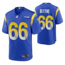 Austin Blythe Los Angeles Rams Royal Game Jersey Men