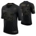 Troy Pride Jr. No. 25 Carolina Panthers Black Salute To Service 2020 Limited Jersey