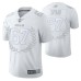 Buffalo Bills #67 Quinton Spain Vapor Limited White Platinum Jersey