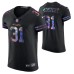 San Francisco 49ers Raheem Mostert Jersey Golden Edition Holographic Vapor Elite Black